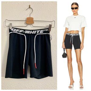 OFF-WHITE Athl Logo Band Shorts NWT